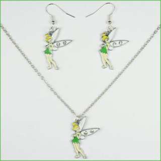   Fairy Necklace Earring Set for Birthday Party Favor Girls Gifts  