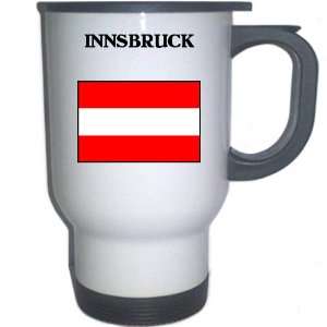 Austria   INNSBRUCK White Stainless Steel Mug