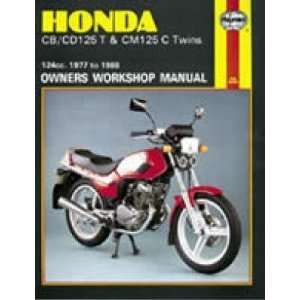  Haynes Manual   Honda CB CD 125T CM125C Twins 77 88 