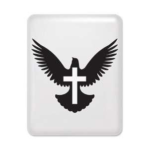  iPad Case White Dove with Cross for Peace 