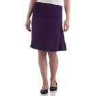 Yala Designs Eco Friendly Womens Short Skirt Medium Deep Purple