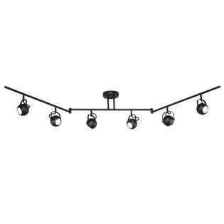 Vaxcel Pixie Six Ceiling Light in Noble Bronze 