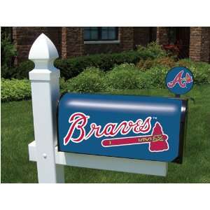  Atlanta Braves Mailbox Cover & Flag