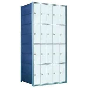   Horizontal Cluster Mailboxes   4 x 5, Rear