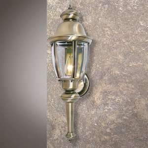  International 7722 11 Solid Brass Dome Top Outdoor Sconce 