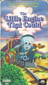 VHS THE LITTLE ENGINE THAT COULDANIMATED  