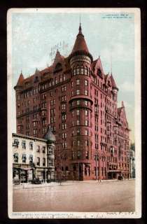 1908 hotel walton philadelphia pennsylvania architecture postcard 