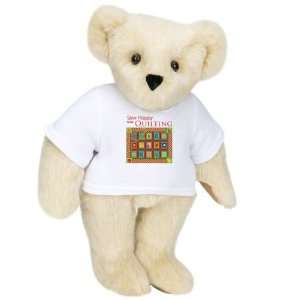  15 T Shirt Bear   Sew Happy To Be Quilting   Buttercream 
