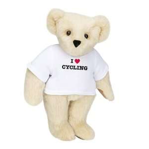  15 T Shirt Bear I HEART Cycling   Buttercream Fur Toys 