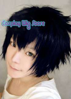 Ao No Exorcist New Cosplay Short Dark Blue Party Hair Wig  
