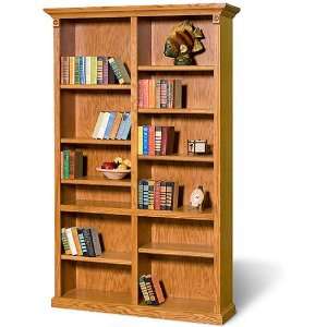  84inH Solid Wood Double Bookcase GHA083
