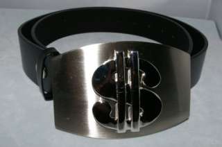 Hip Hop Gürtel METAL DOLLAR plate cool bling belt C 21  