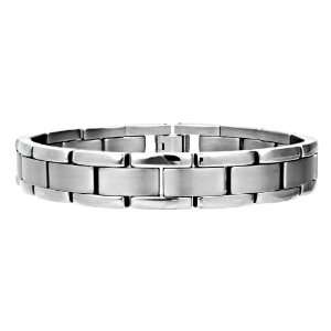  Mens Titanium Bracelet with Tightly Connected Links 8 