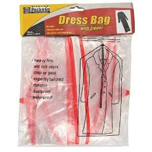  Bulk Buys GG018 Dress Bag with Zipper   Pack of 96