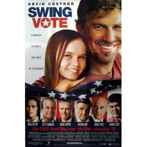  Swing Vote Movie Poster 27 x 40 (approx.) Everything 