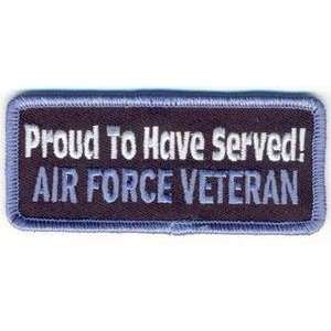   TO HAVE SERVED USAF AIRFORCE Veteran Biker Patch 