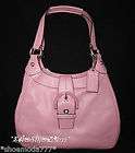 358 COACH Soho Leather Medium Hobo Bag Purse Handbag Sac Blush Pink 
