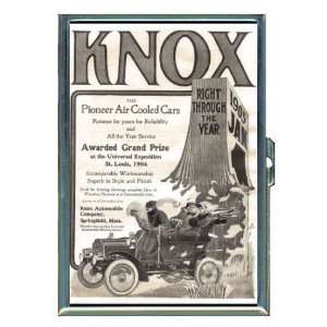 Knox 1904 Automobile Ad ID Holder, Cigarette Case or Wallet MADE IN 