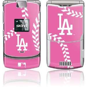  Los Angeles Dodgers Pink Game Ball skin for Motorola RAZR 