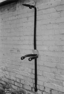 1937 Photo of Bell rack used on slaves to hear if escaping