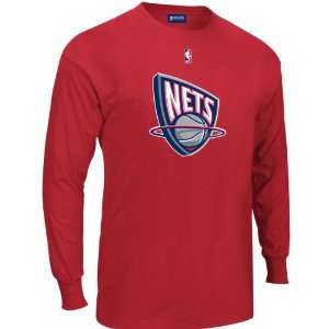 NBA Exclusive Collection New Jersey Nets Long Sleeve Logo 
