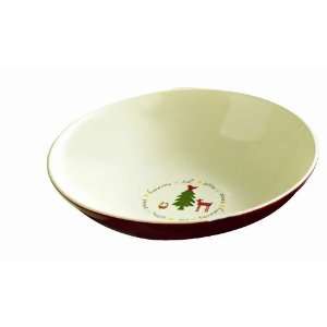 Tag Winter Forest Serving Bowl 