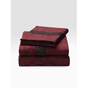  Natori Dynasty Pillow Case Pair   Royal Red