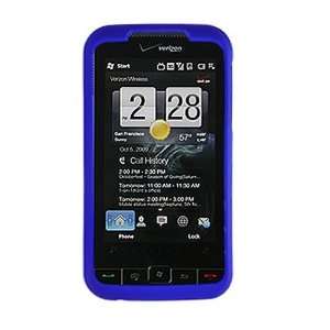  Rubberized Snap On Cover   HTC Imagio VX6975   Blue Cell 