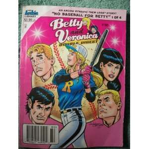  Betty & Veronica # 180 Double Digest No Baseball for Betty 