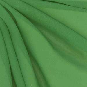    Wide Chiffon Fabric Kelly Green By The Yard Arts, Crafts & Sewing