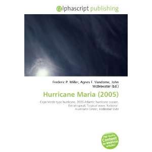 Hurricane Maria (2005)