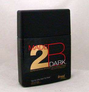   *** DEVOTED CREATIONS MADE 2 B DARK BRONZER INDOOR TANNING BED LOTION