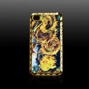   Golden Case Cover for Iphone 4 4s Iphone4 Fits At&t Sprint Verizon