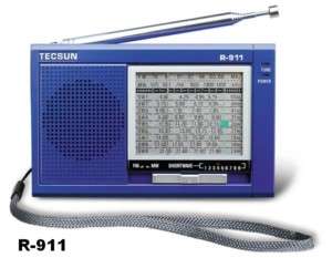 TECSUN FM SW 11 BAND RADIO selectivity & low noise D109  