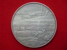 Medaille Bergbau Bergwerk Niederberg RAG  