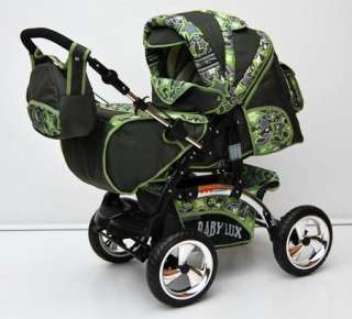 Evolution Kombi Kinderwagen 6 fach Federung *lux4kids* 4260261557637 