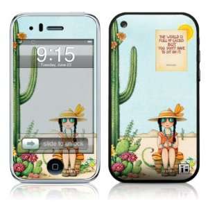  Cactus Design Protector Skin Decal Sticker for Apple 3G 