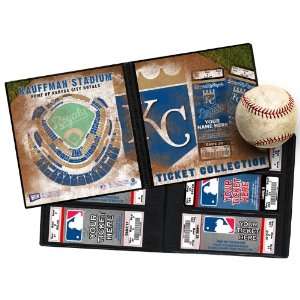 Personalized Kansas City Royals MLB Ticket Album  Sports 