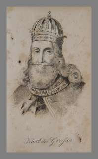 Kaiser Karl der Große Aachen Franken Charlemagne Krone  