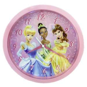  10 Wall Clock Home Decor Cinderella Tiana Belle