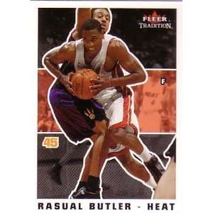  2003 04 Fleer Tradition 201 Rasual Butler Miami Heat 