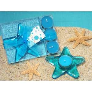 Glass Starfish Candle Holder (Set of 96)   Baby Shower Gifts & Wedding 