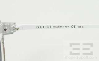 Gucci Blue & White Round Oversized Sunglasses GG 3138/S  