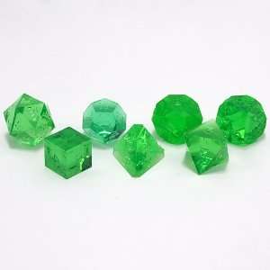  Gems Translucent UnInk Emerald (7) Toys & Games