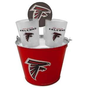 Atlanta Falcons Bucket & Pint Glass Set 