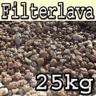 Lava f. Teichfilter Filterlava f. Teich 25 Kg 8   16 mm  