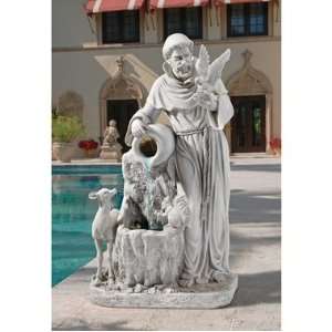  Water of Life St. Francis fountian home garden sculpture 