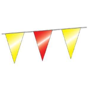  Red and Yellow   Outdoor Pennants   100 Rope Office 