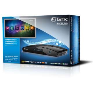 FANTEC P3700 Full HD Web Media Player + WLAN 2000 GB  