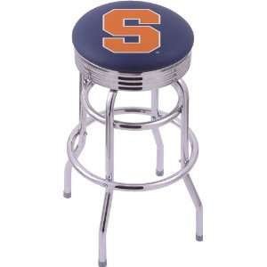  Syracuse University Steel Stool with 2.5 Ribbed Ring 
